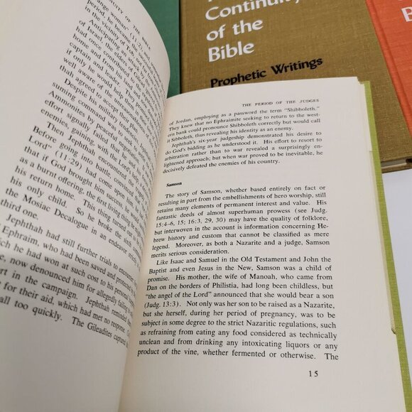 1967 Continuity of the Bible 5-Volume Set Thomas Leishman Vintage Christian Reli - Picture 10 of 13